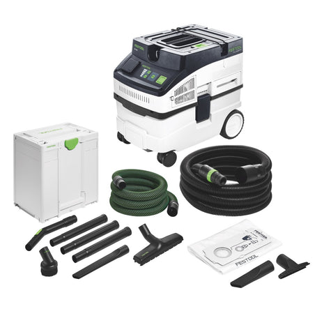 Festool CT 15 E CLEANTEC Absaugmobil 15 l ( 577410 ) + Festool RS-HW D 36-Plus ( 577258 ) Handwerker Reinigungsset - Toolbrothers