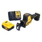 Sierra sable a batería DeWalt DCS 369 P1 sierra alternativa 18 V sin escobillas + 1x batería 5,0 Ah + cargador