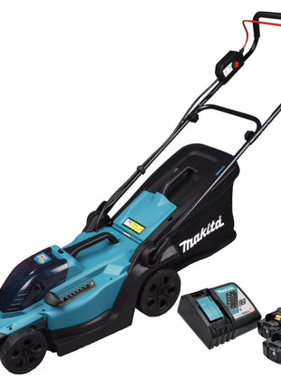 Makita DLM 330 RF2 Akku Rasenmäher 18 V 33 cm 30 l + 2x Akku 3,0 Ah + Ladegerät - Toolbrothers