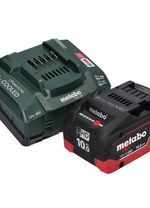 Sierra sable a batería Metabo SSEP 18 LTX BL MVT 18 V sin escobillas + 1x batería 10,0 Ah + cargador