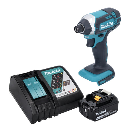 Makita DTD 152 RM1 Akku Schlagschrauber 18 V 165 Nm + 1x Akku 4,0 Ah + Ladegerät