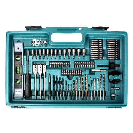 Makita DTD 152 SFX5 Akku Schlagschrauber 18 V 165 Nm + 1x Akku 3,0 Ah + Ladegerät + 101 tlg. Zubehör Set + Koffer