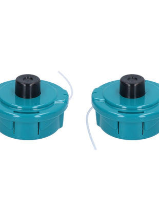 Makita 2x cabezales de 2 hilos Tap&amp;Go 2,4 mm M8 y M10 x 1,25 LH (2x B-02945) para DUR182 / DUR187