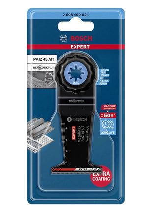 Bosch EXPERT MetalMax PAIZ 45 AIT Tauchsägeblatt Starlock Plus 45 x 50 mm 1 Stk. ( 2608900021 ) für Metall Carbide - Toolbrothers