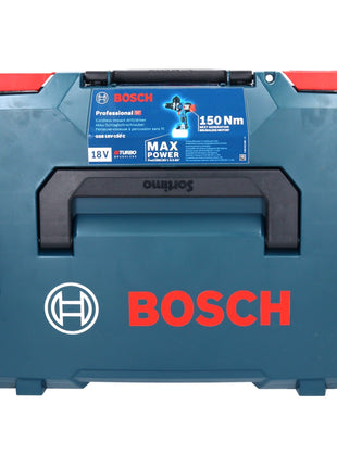 Bosch GSB 18V-150 C Professional Akku Schlagbohrschrauber 18 V 150 Nm Biturbo Brushless + 2x Akku 5,0 Ah + Ladegerät + L-Boxx