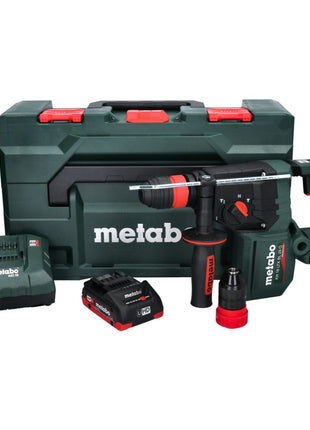 Metabo KH 18 LTX BL 28 Q Akku Bohrhammer 18 V 3 J SDS plus Brushless + 1x Akku 4,0 Ah + Ladegerät + metaBOX