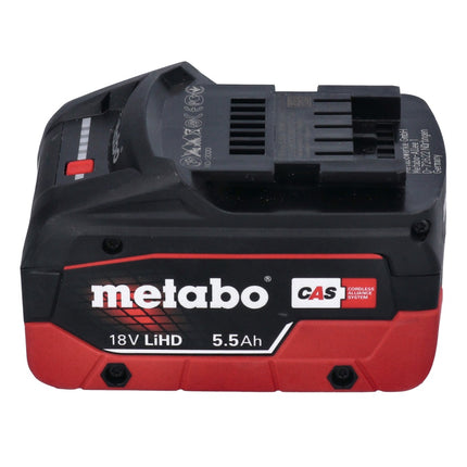 Metabo KH 18 LTX BL 28 Q Trapano a percussione a batteria 18 V 3 J SDS plus Brushless + 1x batteria 5,5 Ah + metaBOX - senza caricabatteria