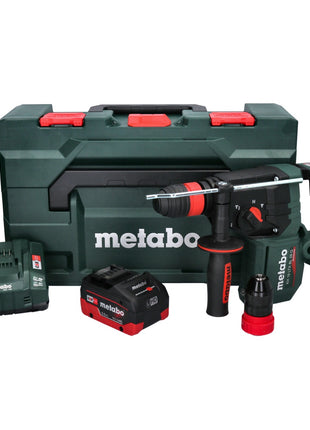 Metabo KH 18 LTX BL 28 Q Akku Bohrhammer 18 V 3 J SDS plus Brushless + 1x Akku 5,5 Ah + Ladegerät + metaBOX