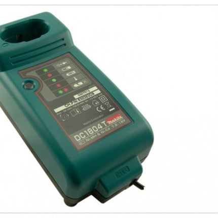 Makita 6391 18 V Ni-Cd / Ni-Mh Akku Bohrschrauber + 1x Dinotech Akku 18V - 3 Ah + Makita Ladegerät + Alu Koffer - Toolbrothers