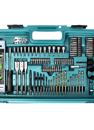 Makita DHP 453 SFX5 Akku Schlagbohrschrauber 18 V 42 Nm + 1x Akku 3,0 Ah + Ladegerät + 101 tlg. Zubehör Set + Koffer - Toolbrothers