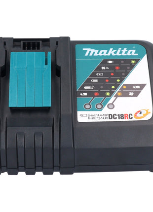 Makita Power Source Kit 18 V mit 2x BL 1850 B 5,0 Ah Akku + DC 18 RC Schnellladegerät + Makpac ( 197624-2 )