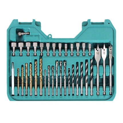Makita P-90249 100 tlg. Bit, Bohrer & Steckschlüssel Set im Koffer - Toolbrothers