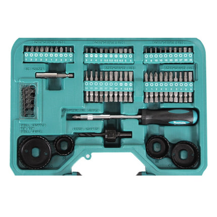 Makita P-90249 100 tlg. Bit, Bohrer & Steckschlüssel Set im Koffer - Toolbrothers