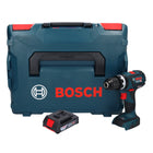 Bosch GSB 18V-60 C Professional Akku Schlagbohrschrauber 18 V 60 Nm Brushless + 1x Akku 2,0 Ah + L-Boxx - ohne Ladegerät