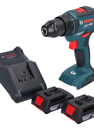 Bosch GSR 18V-55 Perceuse-visseuse sans fil Professional 18 V 55 Nm brushless + 2x Batteries 2,0 Ah + Chargeur