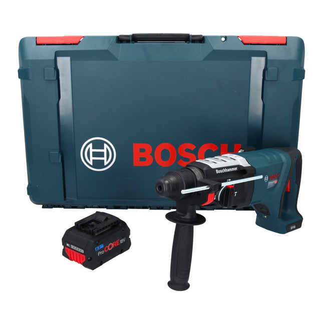Bosch GBH 18V-28 DC Martello rotativo professionale a batteria 18 V 3,4 J SDS Plus Brushless + 1x batteria ricaricabile ProCORE 8,0 Ah + XL-Boxx - senza caricabatterie