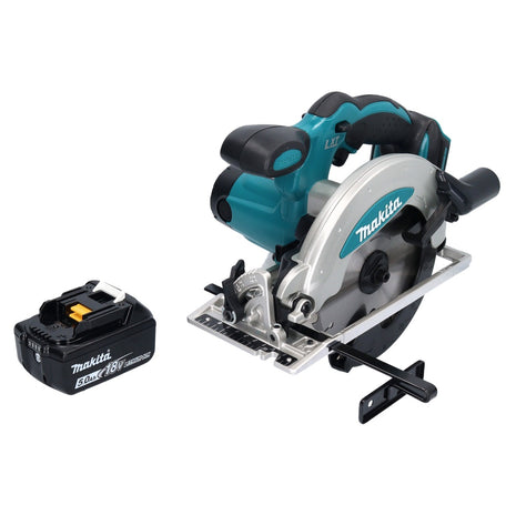 Makita DSS 610 T1 Akku Handkreissäge 18 V 165 mm + 1x Akku 5,0 Ah - ohne Ladegerät