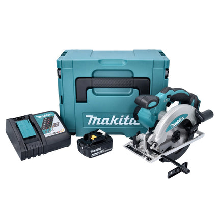 Makita DSS 610 RM1J Sega circolare a batteria 18 V 165 mm + 1x batteria 4,0 Ah + caricatore + Makpac
