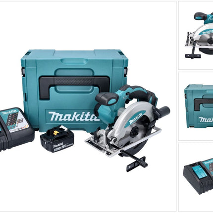 Makita DSS 610 RM1J Sega circolare a batteria 18 V 165 mm + 1x batteria 4,0 Ah + caricatore + Makpac