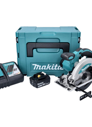 Makita DSS 610 RG1J Akku Handkreissäge 18 V 165 mm + 1x Akku 6,0 Ah + Ladegerät + Makpac