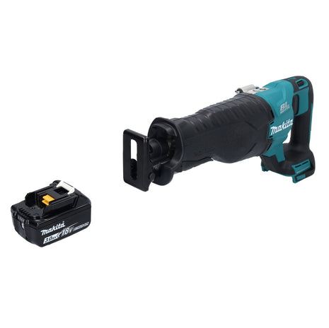 Makita DJR 187 F1 Akku Reciprosäge Säbelsäge 18 V Brushless + 1x Akku 3,0 Ah - ohne Ladegerät - Toolbrothers