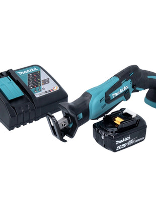 Makita DJR 185 RM1 akumulatorowa pilarka szablasta 18 V + 1x akumulator 4,0 Ah + ładowarka