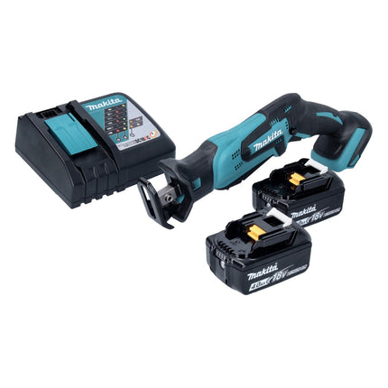 Sega alternativa a batteria Makita DJR 185 RM 18 V + 2x batteria 4,0 Ah + caricabatterie