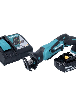 Makita DJR 185 RT1 Scie sabre récipro sans fil 18 V + 1x Batterie 5.0 Ah + Chargeur