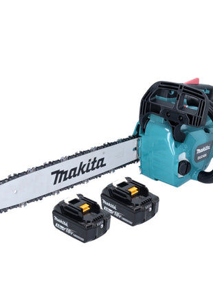 Motosierra de batería Makita DUC 406 FB 36 V (2x 18 V) 40 cm sin escobillas + 2x batería 3,0 Ah - sin cargador