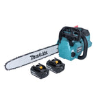 Motosierra de batería Makita DUC 406 FB 36 V (2x 18 V) 40 cm sin escobillas + 2x batería 3,0 Ah - sin cargador