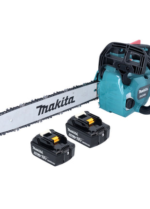 Makita DUC 406 GB Akumulatorowa pilarka łańcuchowa 36 V ( 2x 18 V ) 40 cm bezszczotkowa + 2x akumulator 6,0 Ah - bez ładowarki