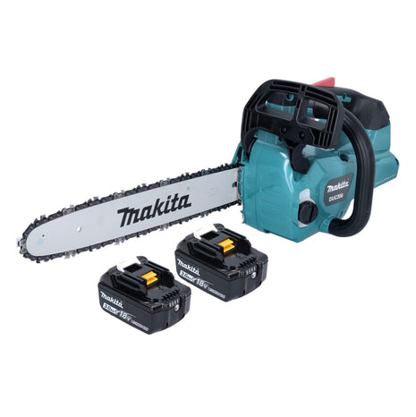 Motosierra de batería Makita DUC 356 FB 36 V (2x 18 V) 35 cm sin escobillas + 2x batería 3,0 Ah - sin cargador