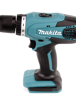 Makita DF 457 DWE Perceuse-visseuse sans fil 18 V 42 Nm série G + Taille-haie sans fil Makita UH 522 DZ + 2x Batteries rechargeables 1,5 Ah + Chargeur + Jeu de forets - 101 pièces + Mallette