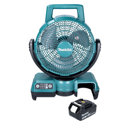 Ventilatore a batteria Makita DCF203F1 14,4V - 18V + 1x batteria 3,0 Ah - senza caricabatterie