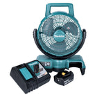 Ventilatore a batteria Makita DCF 203 RM1 14,4 V - 18 V + 1x batteria 4,0 Ah + caricabatterie