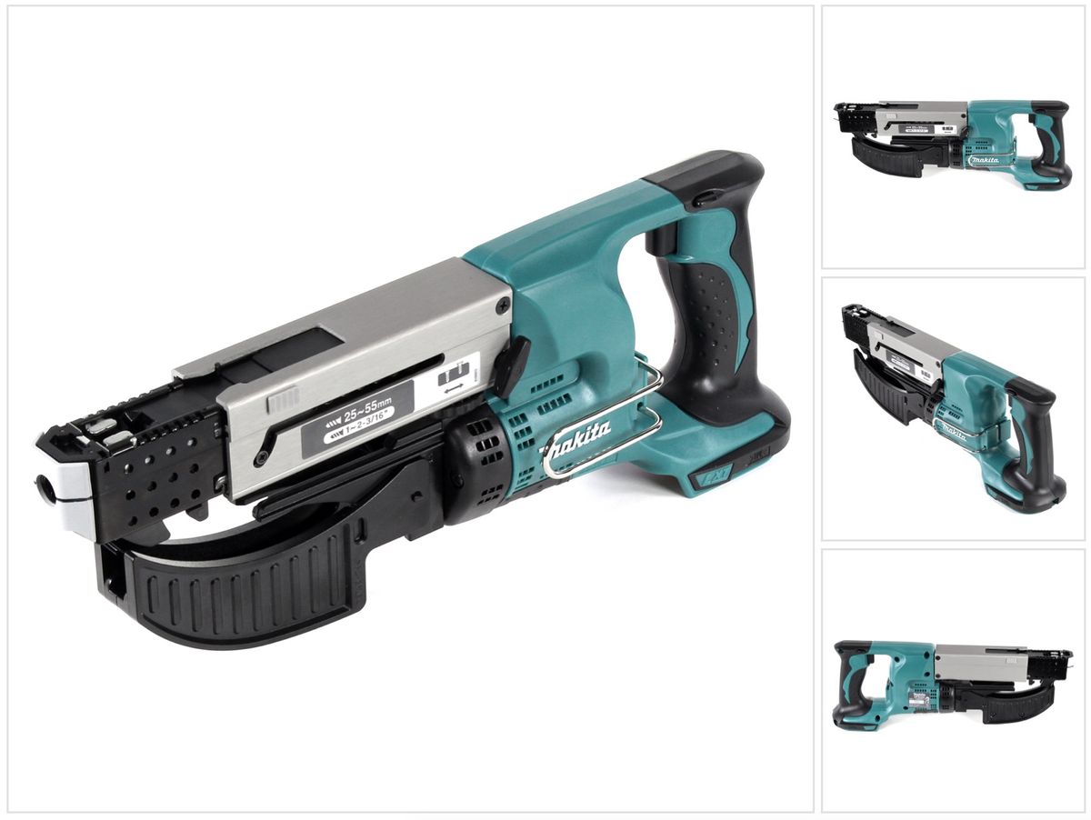 Makita DFR 550 Z Avvitatore autoalimentato per cartongesso a batteria 18V 25-55mm - senza batteria, senza caricatore