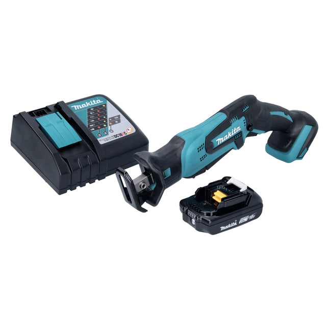 Makita DJR 185 RA1 sega alternativa a batteria 18 V + 1x batteria ricaricabile 2,0 Ah + caricabatterie