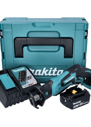 Makita DJR 185 RG1J Akku Recipro Säbelsäge 18 V + 1x Akku 6,0 Ah + Ladegerät + Makpac