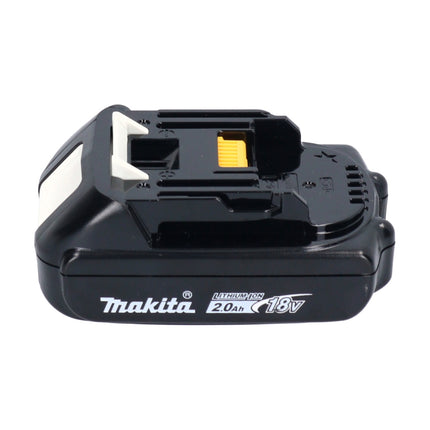 Makita DTW 181 A1J Avvitatore a impulsi a batteria 18 V 210 Nm 1/2" senza spazzole + 1x batteria ricaricabile 2,0 Ah + Makpac - senza caricabatteria