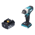 Makita DTW 181 T1 Visseuse à choc sans fil 18 V 210 Nm 1/2