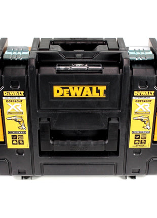 Atornillador para paneles de yeso a batería DeWalt DCF 620 P2K 18 V 30 Nm sin escobillas + 2 baterías 5,0 Ah + cargador + cargador + TSTAK