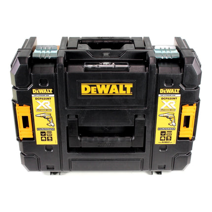 Avvitatore a batteria per cartongesso DeWalt DCF 620 P2K 18 V 30 Nm Brushless + 2 batterie 5,0 Ah + caricabatteria + caricatore + TSTAK