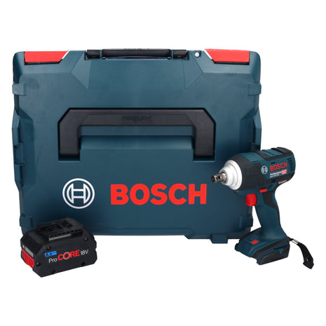 Bosch GDS 18V-300 atornillador de impacto inalámbrico 18 V 300 Nm 1/2" sin escobillas + 1x batería ProCORE 8,0 Ah + L-Boxx - sin cargador