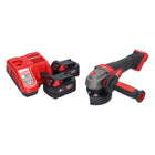 Milwaukee M18 FSAGV115XPDB-401 Meuleuse d'angle sans fil 115 mm 18V Brushless + 2x Batteries 4,0 Ah + Chargeur