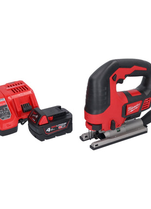 Sierra de calar a batería Milwaukee M18 BJS-401 18 V + 1x batería 4,0 Ah + cargador