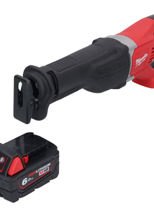 Batterie Milwaukee M18 BSX-601 Scie sabre Recipro 18 V + 1x batterie 6,0 Ah - sans chargeur