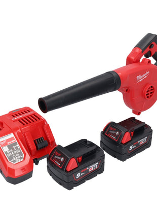 Milwaukee M18 BBL-502 Batterie prompteur 18 V + 2x batterie 5,0 Ah + chargeur