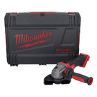 Amoladora angular a batería Milwaukee M18 FSAG125X-0X 18 V 125 mm sin escobillas (4933478428) + caja HD - sin batería, sin cargador