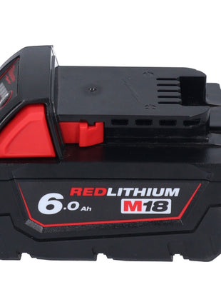 Souffleur à air chaud sur batterie Milwaukee M18 BHG-601 18 V 470 °C + 1x batterie 6,0 Ah - sans chargeur