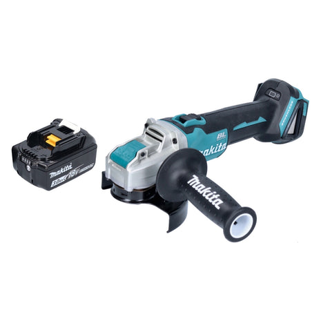 Makita DGA521F1X1 Meuleuse d'angle sans fil 125 mm 18V - X-LOCK Brushless + 1x Batterie 3,0 Ah - sans chargeur